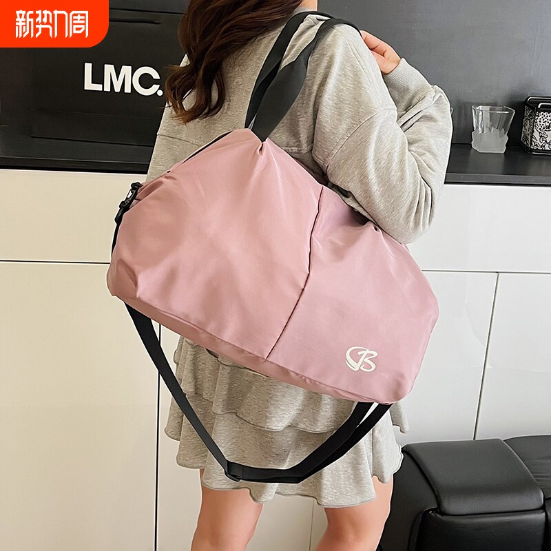 大容量短途旅行包时尚出差登机轻便携学生行李包女待产包收纳袋