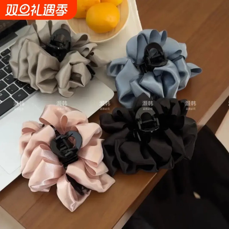 安九拉高级感亚克力韩系ins时尚气质法式优雅简约百搭抓夹