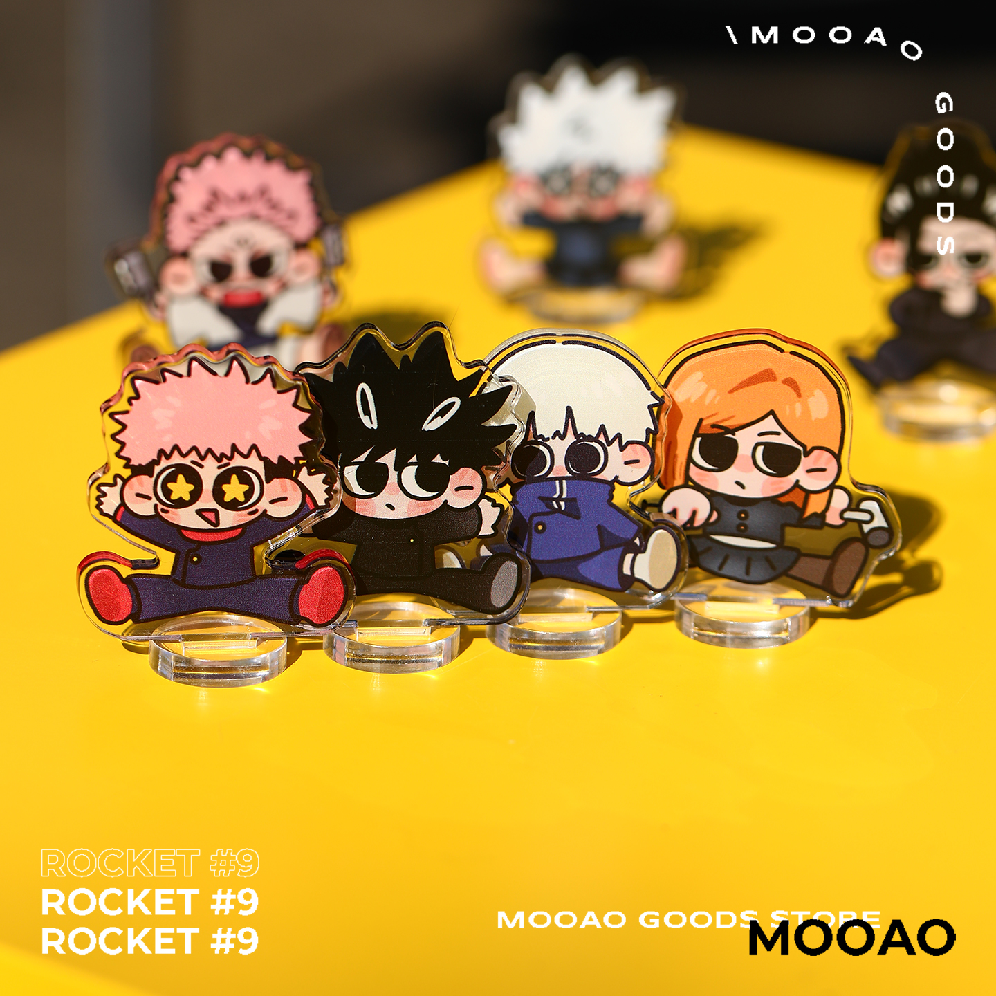 咒术回战周边亚克力夹子立牌摆件