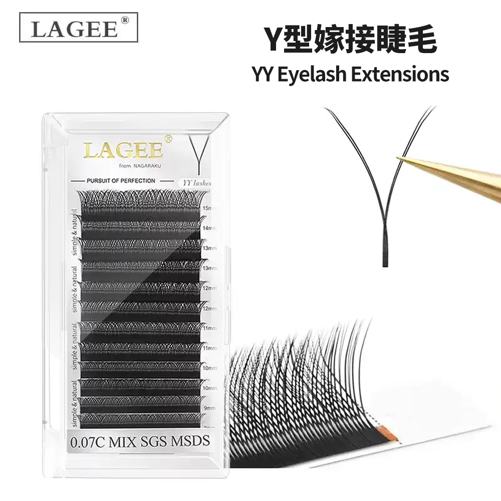 LAGEE拉歌浓密自然不散根YY睫毛