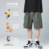 a232-K2026-P25-控39主推工装裤短裤男宽松直筒五分裤夏季薄款，男装休闲裤，电商A232