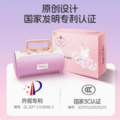 杜莉莎儿童化妆品玩具套装 无毒女孩生日礼物小孩公主彩妆盒指甲油