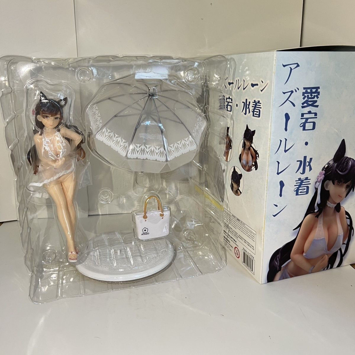 新款美少女系列碧蓝航线爱岩水着 站姿泳装 盒装手办模型性感