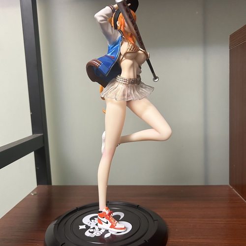 海贼女帝手办1比1罗宾娜美海贼汽车摆件美女橡胶娃娃性感人偶