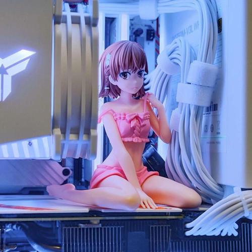 现货悠闲时光御坂美琴手办车载机箱睡衣科学炮姐桌面电磁炮摆件