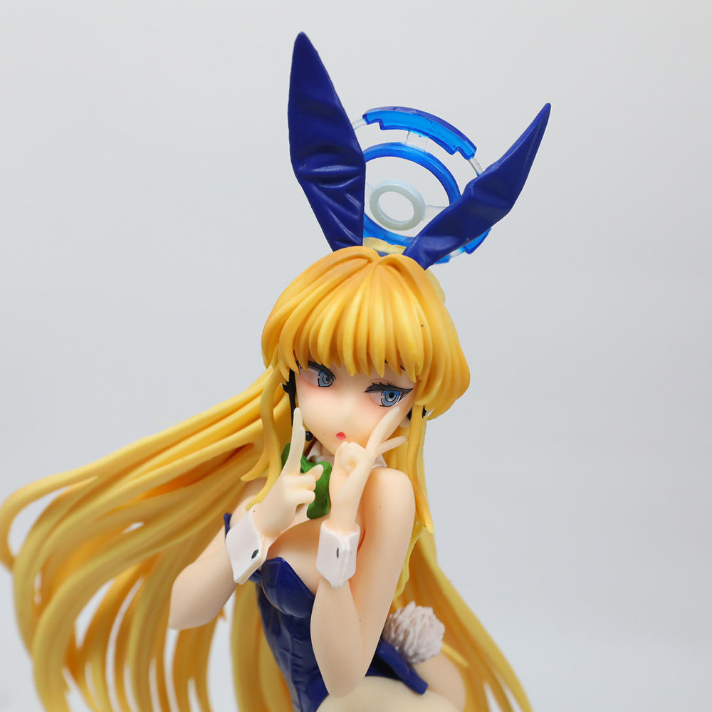 国产优质飞鸟马时兔女郎桌面手办动漫美少女模型档案雕像摆件