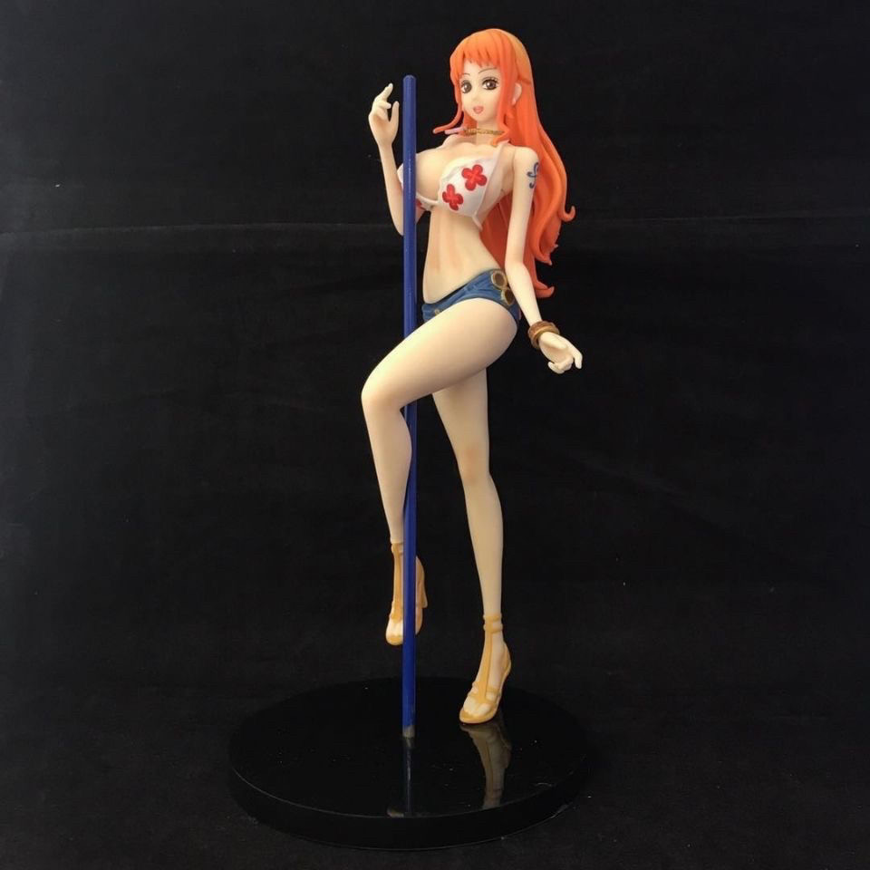 航海\海贼 MegaHouse 钢管舞 pop 娜美 盒装手办 公仔摆件