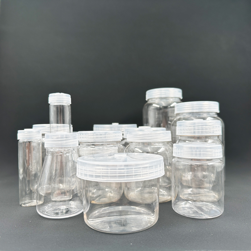 高透明耐高温防菌透气塑料组培瓶可重复使用