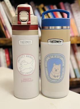 硅胶膳魔师学生保温杯570/980/1000ml保护套透白耐磨全包杯套