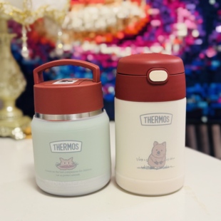 防摔硅胶杯套8cm9cm硅胶杯套适配膳师儿童410ml500ml保温杯