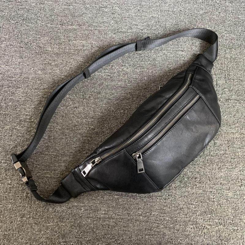 牛皮胸包2024新品真皮胸包韩版百搭时尚头层牛皮男女通用单肩胸包,箱包皮具/热销女包/男包,胸包,淘宝优惠券,粉丝福利购,淘宝优惠卷