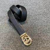 百搭商务头层牛皮自动扣裤 皮带男士 韩版 真皮皮带男士 腰带皮带 时尚