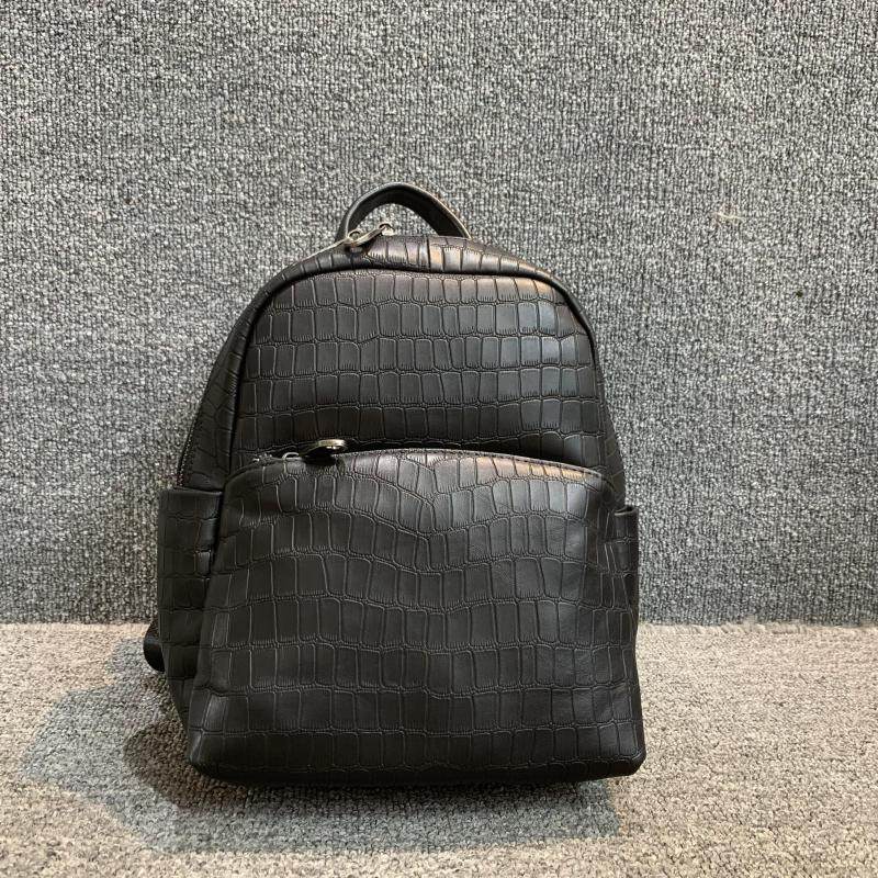 牛皮背包新品真皮背包韩版百搭头层牛皮男女通用大容量双肩旅游包