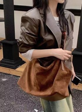 梦嘉丽磨砂弄托特大容量女包
