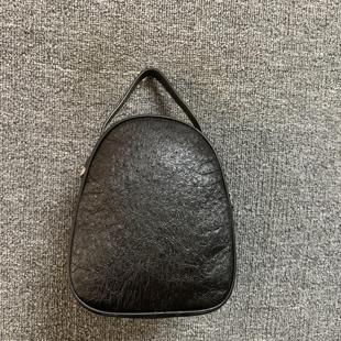 真皮女包韩版百搭时尚复古鸵鸟皮包手提单肩潮小手机包小众实用包