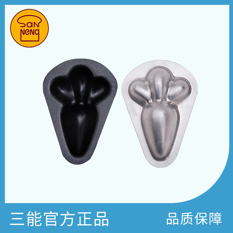 三能卡通猫爪小猪立体模具