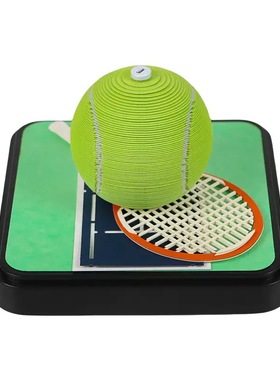 Duale网球日历便签文旅创意礼品3D立体全景纸雕2026年中英文台历