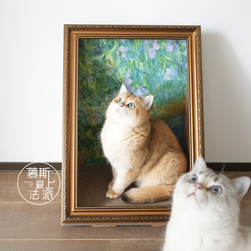 MeowArt油画立体画框猫抓板