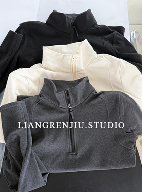 推荐！双面绒感。护手立领柔软秋冬上衣绒衫6701B