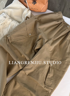 都来买吧！随便就能帅。材质版型都很好显瘦秋季工装裤25199DR