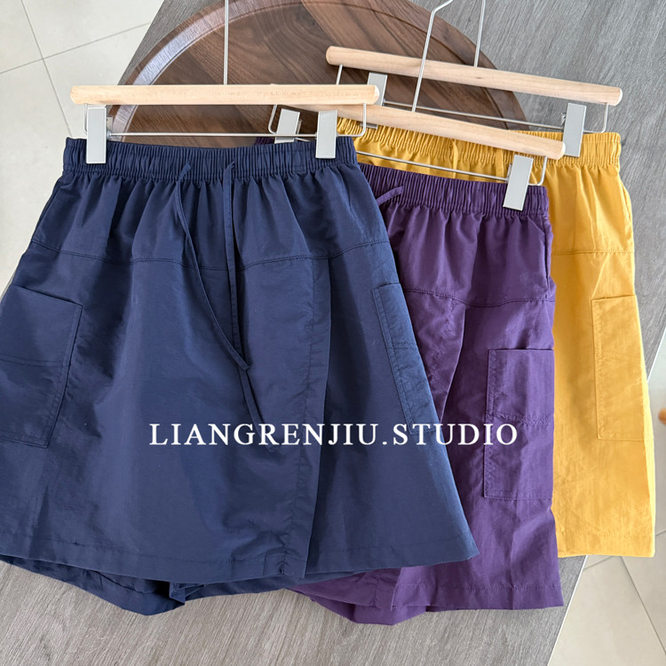 裙裤。工装速干。夏季甜酷 高腰四分裤短裙 显瘦好穿53007B10R,女装/女士精品,休闲裤,淘宝优惠券,粉丝福利购,淘宝优惠卷