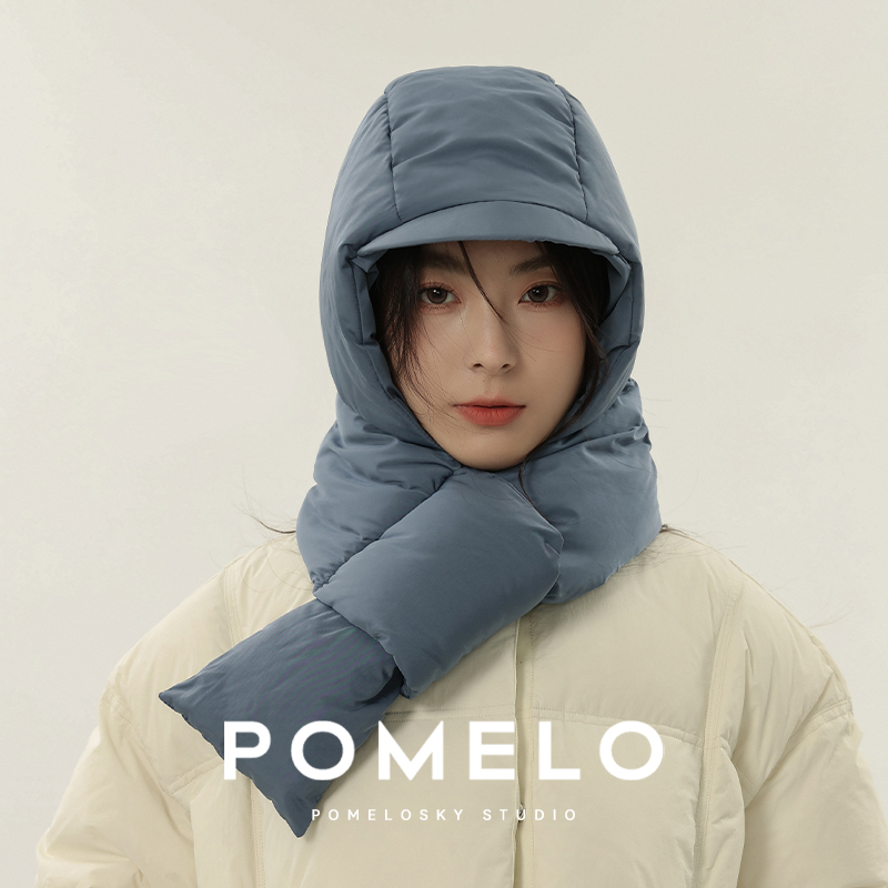 多功能羽绒雷锋帽出行休闲