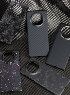 适用于华为mateX6X5凯夫拉碳纤维折叠屏磁吸中轴轻薄手机壳防滑摔600d细纹典藏版芳纶全包硬壳保护套