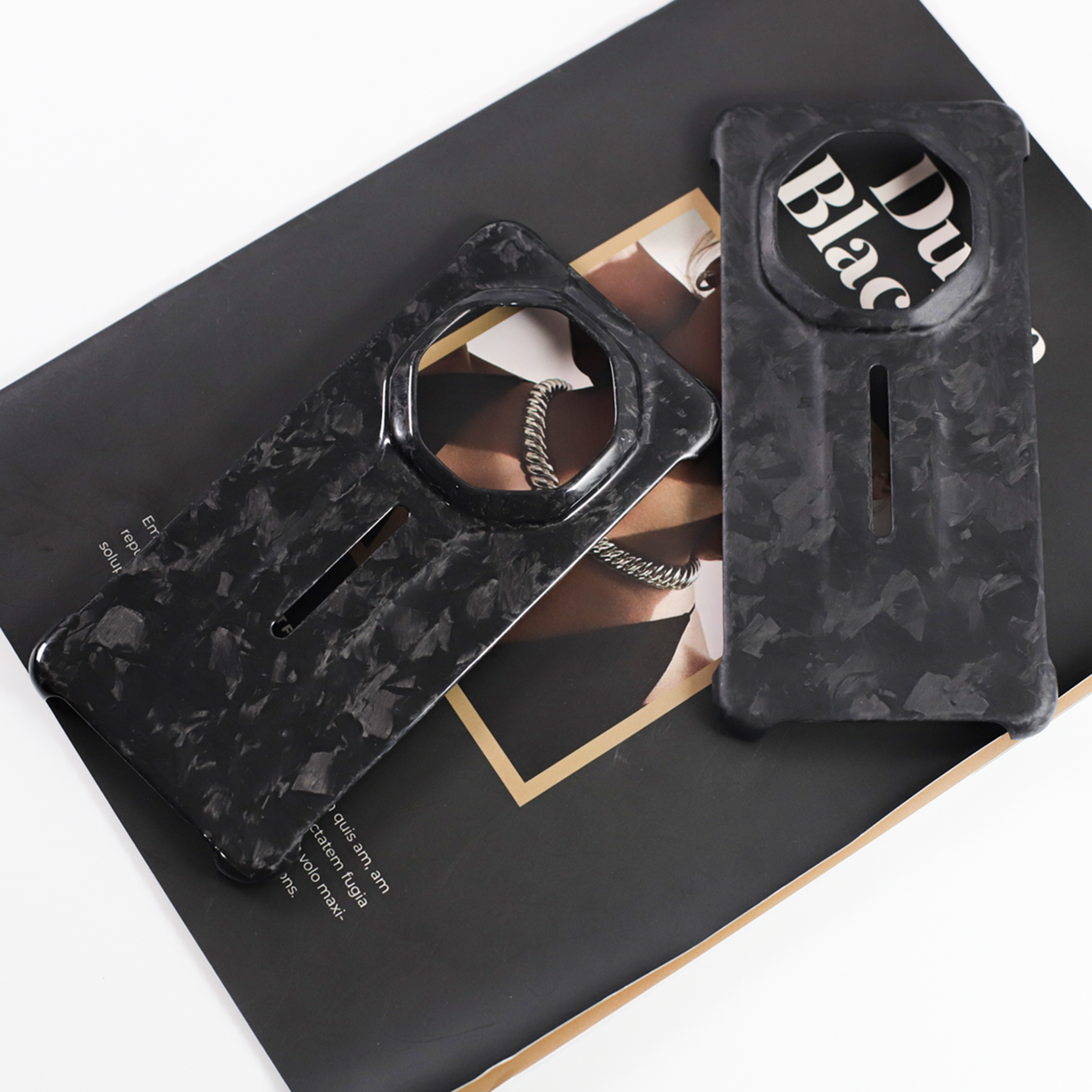 适用于华为Mate70RS非凡大师碳纤维漏标轻薄防摔手机壳商务新款硬壳锻造系列