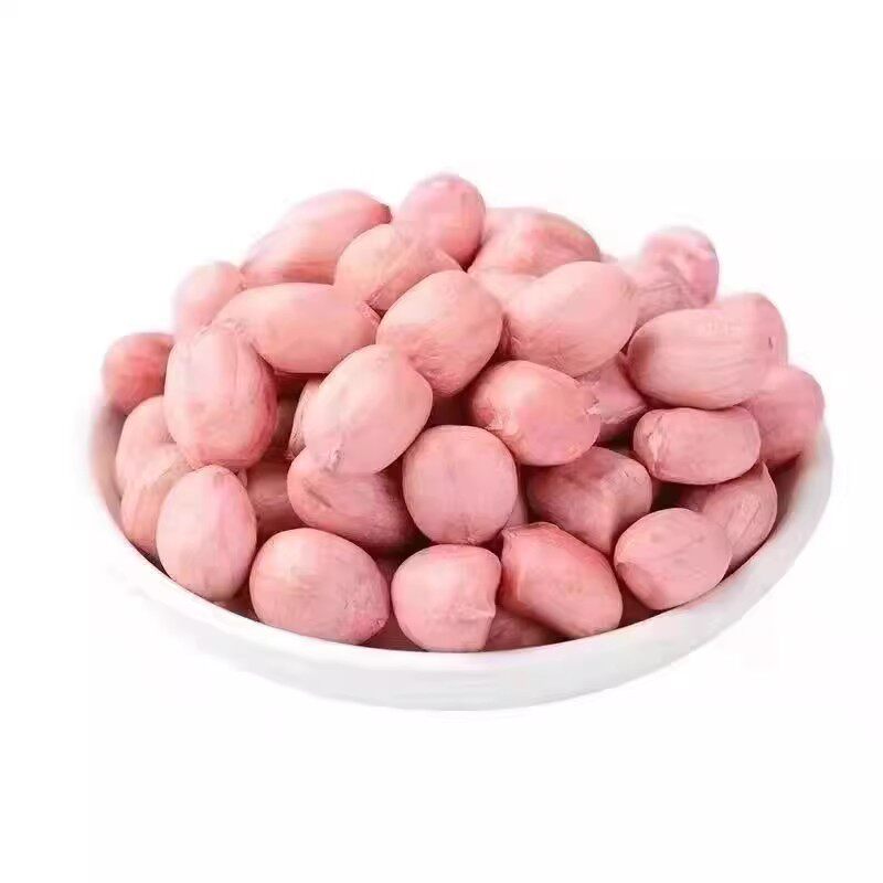 2025年新鲜粉红皮花生米生花生5斤新货农家自产不带壳花生仁榨油