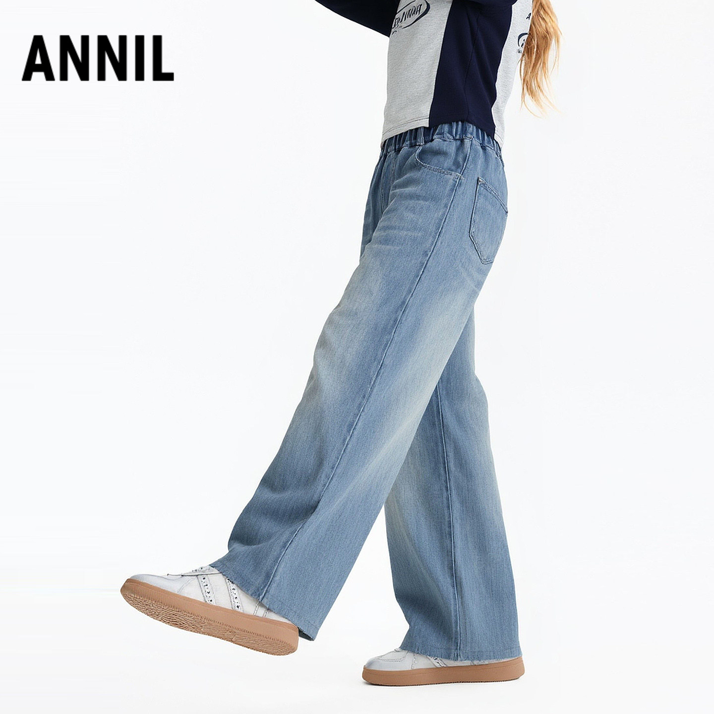 安奈儿童装女童牛仔单裤2026春新款,童装/婴儿装/亲子装,儿童牛仔裤,淘宝优惠券,粉丝福利购,淘宝优惠卷