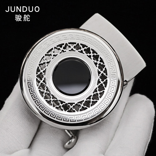 不锈钢自动扣头圆形个性