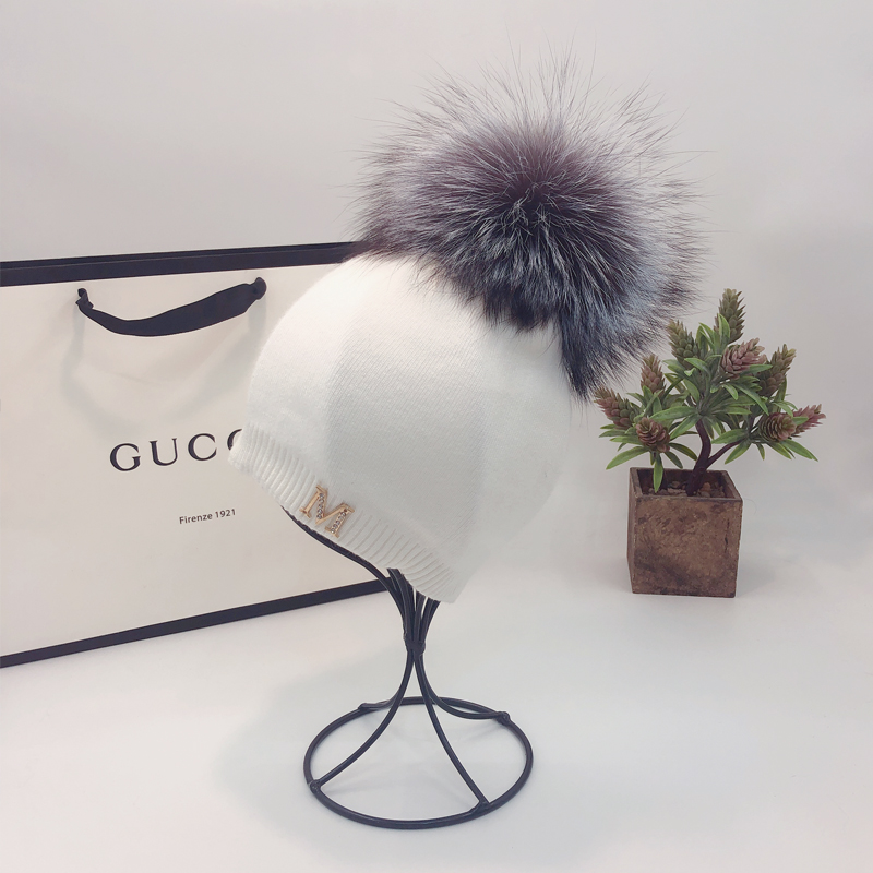 ins风冬季保暖儿童貉子毛球