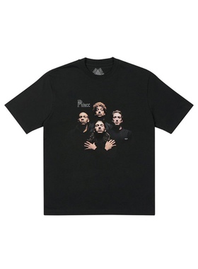 皇后乐队人物印花短袖 Kinda Magic 宽松情侣水洗全棉圆领T恤潮牌