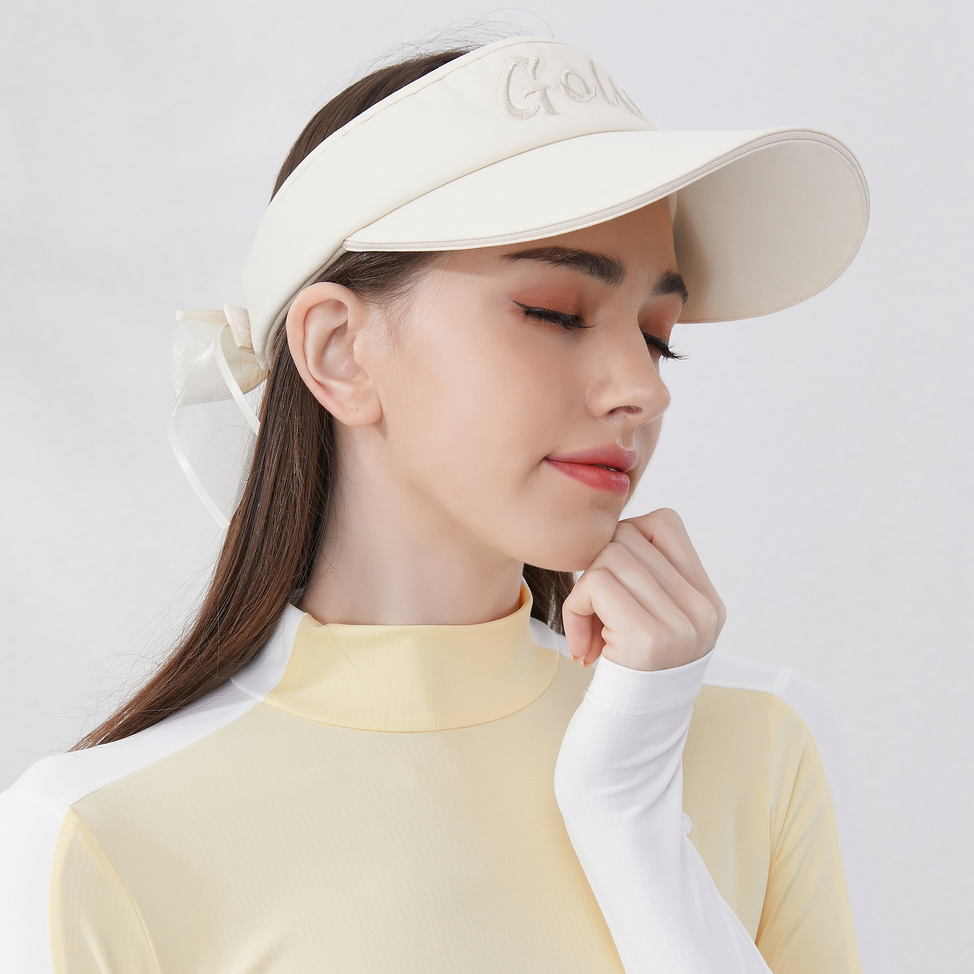 无顶吸汗运动高尔夫球帽