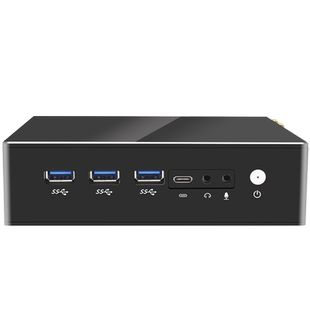 迷你电脑主机高配酷睿 i5 i7十二代1340P/1360P便携式微型台式机1245U/1265U家用办公网课8K高清mini小主机