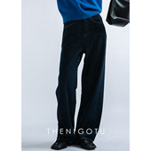 显瘦弯刀裤 休闲牛仔裤 女2024新款 DOROTHY 秋高腰宽松小众香蕉裤