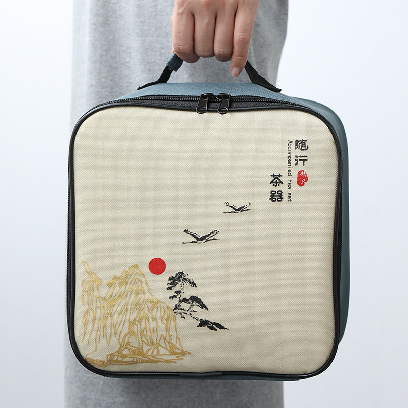 茶具手提包一壶四茶盘收纳包旅行图片