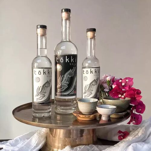 兔子黑牌/白牌烧酒 TOKKI SOJU洋酒美国进口 行货
