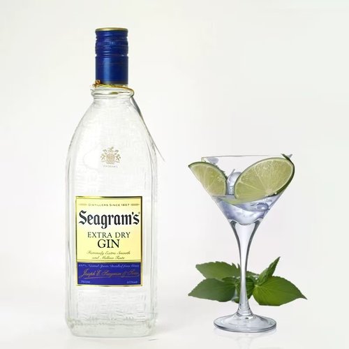 SEAGRAMS施格兰金酒杜松子酒750ml单瓶金酒配置型调酒洋酒