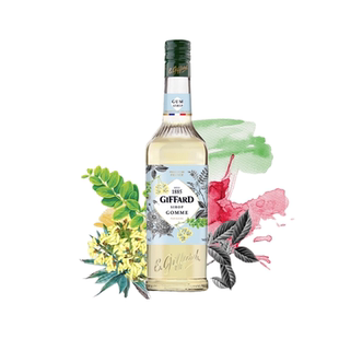 吉发得胶糖蜜糖浆GIFFARD Gum树胶SYRUP调鸡尾酒法国进口1000ml