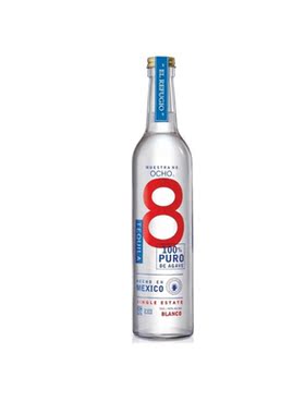 Tequila Ocho Blanco 田园8号白龙舌兰酒 墨西哥原装正品 500ml