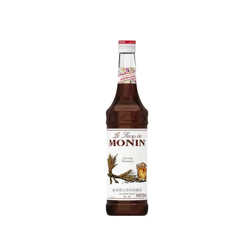 莫林MONIN麦芽威士忌风味糖浆玻璃瓶装700ml咖啡鸡尾酒果汁饮料