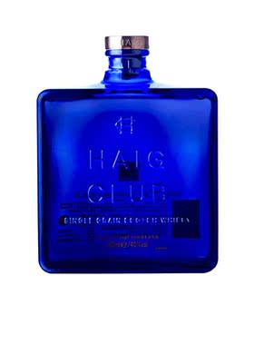进口洋酒 苏格兰翰格蓝爵单一麦芽威士忌酒Haig Club 700ml 洋酒
