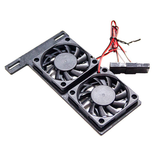 内存散热器DDR4 DDR5内存散热器风扇模组ATX主板内存条散热F7