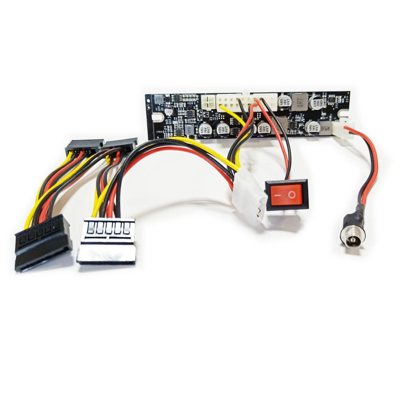 EXTERNAL POWER BOARD MULTI-HARD DISK POWER SUPPLY MODULE DC INPUT SSD HDD INDUSTRIAL COMPUTER BUTTON CHANGE NAS SOFT ROUTER