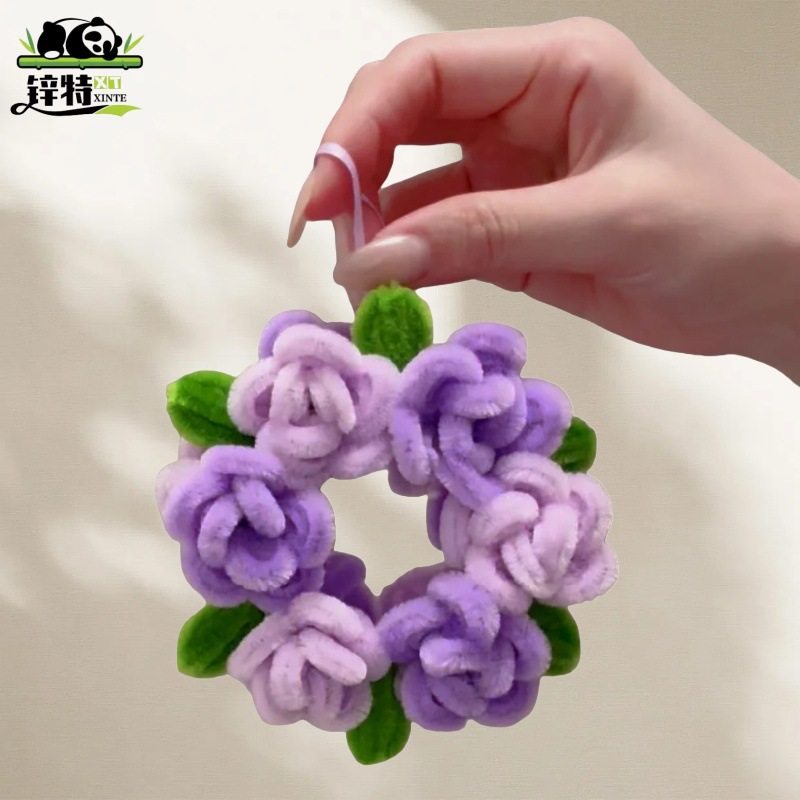 特扭棒花i手编织包手料朋闺蜜锌扭朵车挂dy工材料自制工材送友礼,玩具/童车/益智/积木/模型,手工创意粘贴类,淘宝优惠券,粉丝福利购,淘宝优惠卷