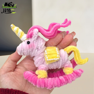 新年小可爱挂件物马年手工d送对象送闺蜜马扭扭棒材料包节日礼iy
