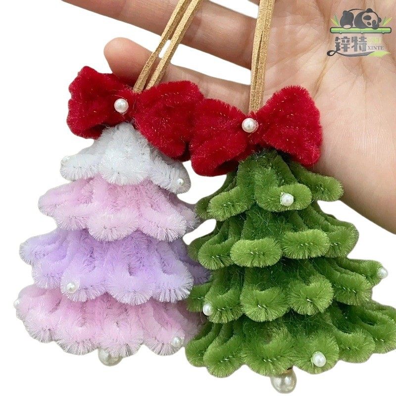 节饰扭扭棒手材料包圣诞树节日礼物挂装饰圣诞装工diy饰,玩具/童车/益智/积木/模型,手工创意粘贴类,淘宝优惠券,粉丝福利购,淘宝优惠卷