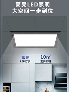 集成吊顶带灯排气扇厨房30x卫生间一体led灯精品照明换气二合一60