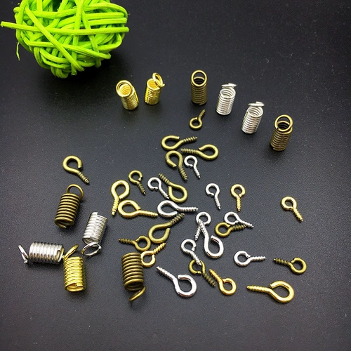 Ручной работы, винт для гвоздей с рогом овечьего глаза, круглая головка, уплотнительное кольцо, металлический саморез, крючок с резьбой, подвесное кольцо, аксессуары с девятью контактами